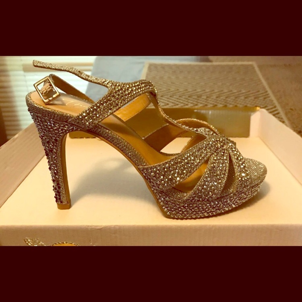 Silver heels